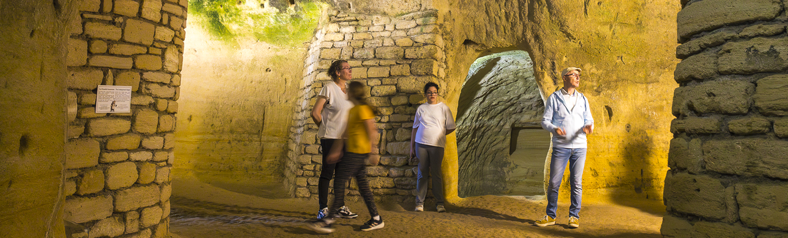 Chapelle souterraine Rochemenier - photo : Christophe Martin