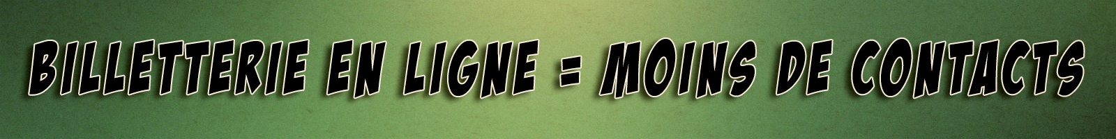Billetterie en ligne
