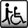Icône fauteuil roulant